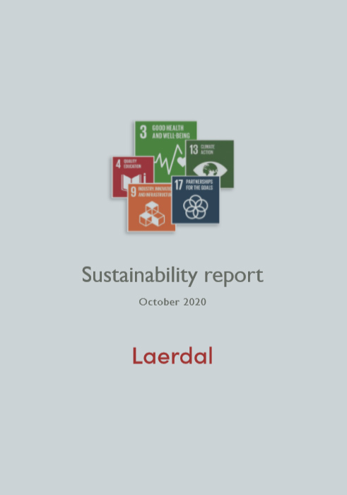 Sustainability report cover